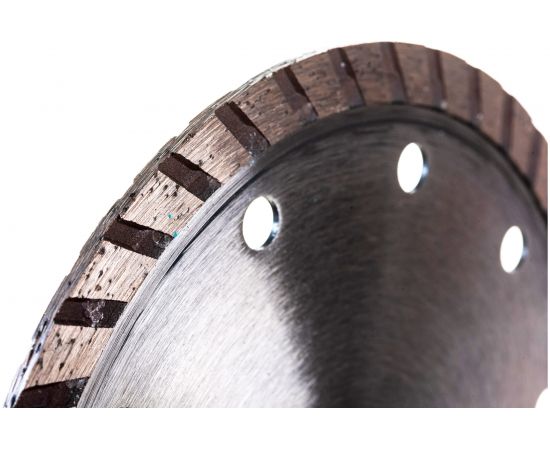 Круг алмазный сплошной TURBO по бетону и кирпичу (125х22.23 мм) REDVERG 6621289 – изображение 3