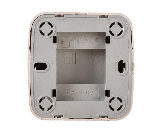 Выключатель Intro Polo 3-101-11 10A-250В, IP20, открытая установка, сосна, Б0053528 – изображение 3