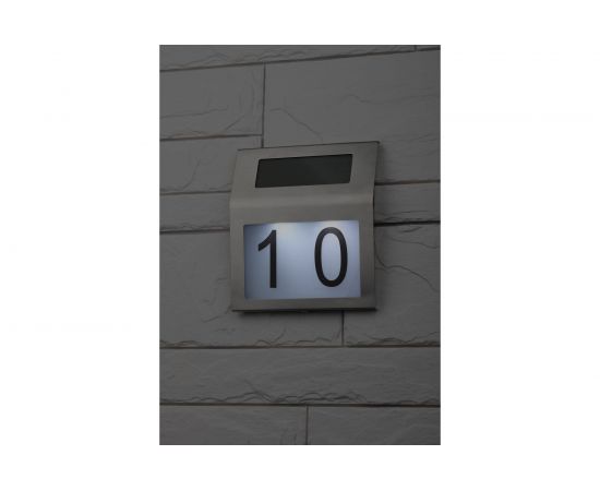Номер дома с подсветкой ЭРА ERAFS04809 на солнечной батарее, 2LED Б0044249 – изображение 3