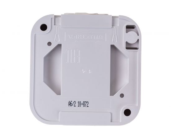 Выключатель Bylectrica 1-клавишный открытая установка, 6А перекрестный IP54, серия ПРАЛЕСКА АКВА, белый, А6/2 10-872 – изображение 3