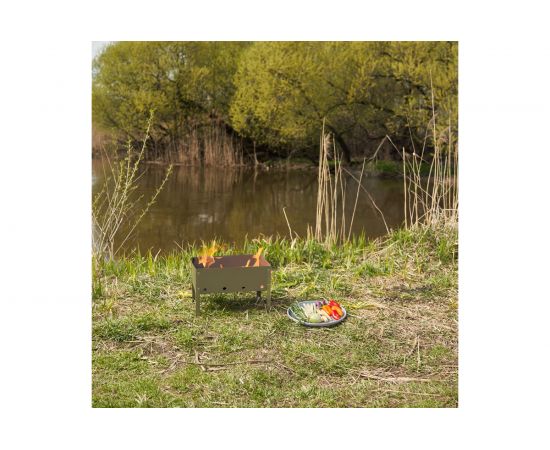 Сборный мангал со складным дном СОКОЛ в пленке 62-0001 – изображение 4