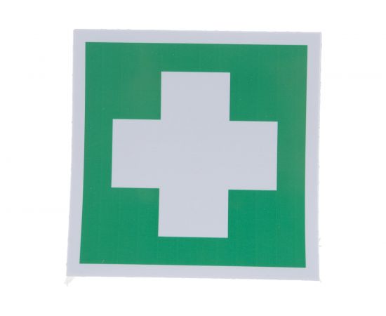 Наклейка-знак медицинского назначения REXANT Аптечка первой медицинской помощи, 100x100мм, 5шт 56-0070 – изображение 4