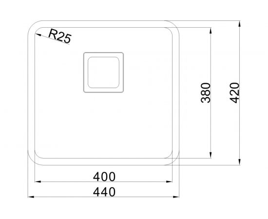 Врезная кухонная мойка Oulin OL-0363 – изображение 4