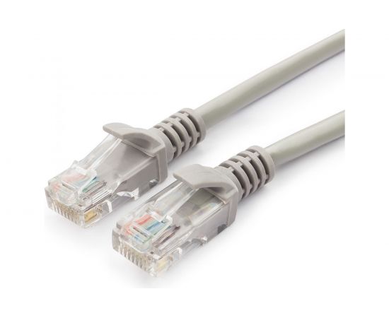 Медный патч-корд Cablexpert UTP PP10-20M кат.5e, 20м, литой, многожильный серый PP10-20M – изображение 4