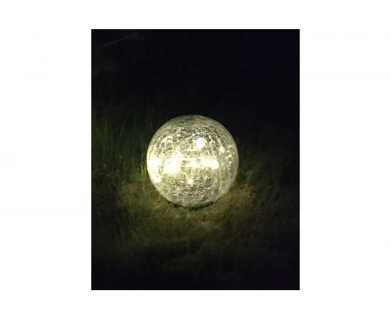 Садовый светильник ЭРА ERASF01224 Шар на солнечной батарее, 15 LED 15 Б0044232 – изображение 5