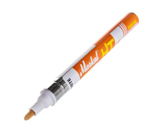 Термостойкий маркер-краска до 1000C Markal Pro-Line HT, 3 мм, белый 97301 – изображение 5