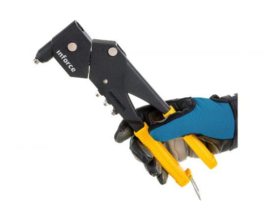 Литой ручной заклепочник Inforce поворотный 360 град., 2.4-4.8 мм 06-14-11 – изображение 8