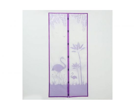 Антимоскитная сетка СИМАЛЕНД Фламинго, 100x210 см, на магнитах 5472452 