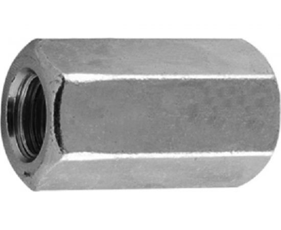 Соединительная гайка BEFAST DIN 6334, покрытие белый цинк М8, 50 шт. GSF0850S 