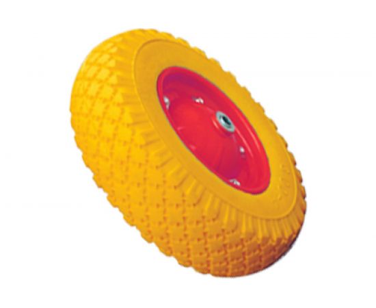 Пенополиуретановое колесо PU 3000 с подшипником (380 мм; 160 кг) А5 1000711 