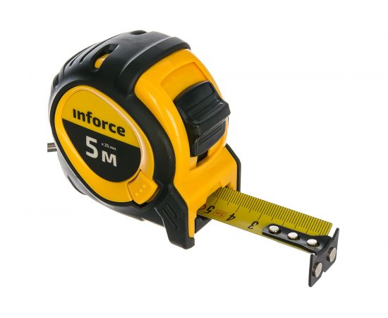Рулетка с тройным стопом Inforce 5Х25 06-11-71 
