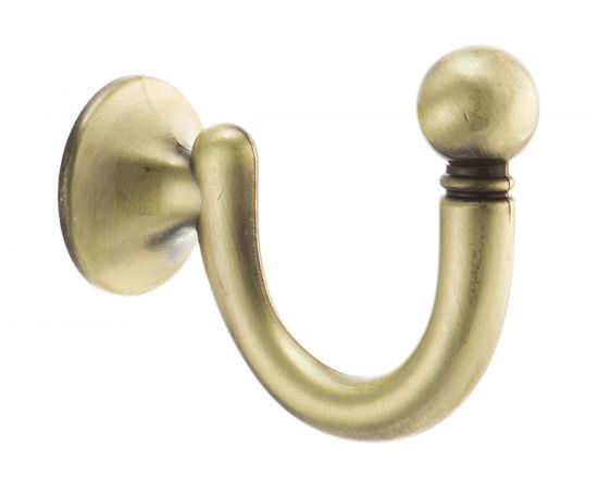 Мебельный крючок KERRON Д52 Ш40 В20, античная бронза KR 0150 AB 