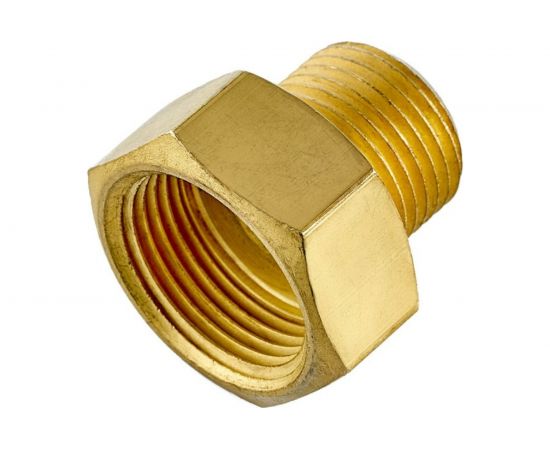 Переходник к импортному редуктору латунь ПТК 00000035418 – изображение 2