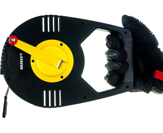 Мерная геодезийная лента 50 м х 13 мм RACER STAYER 2-34186-050 – изображение 2