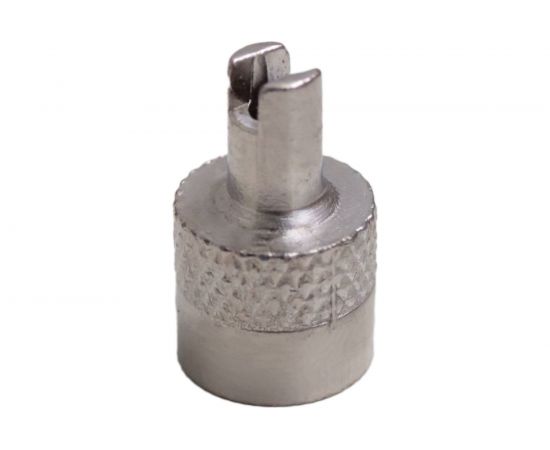 Колпачки на шинный вентиль AIRLINE с ключом, хром, металл, 60 шт. AVC-60-04 – изображение 2