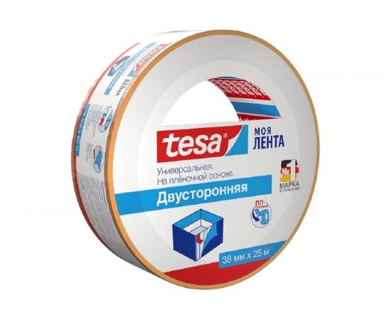 Двусторонняя плёночная лента TESA Lenta 25 м х 38 мм 55545-00000-00 – изображение 2