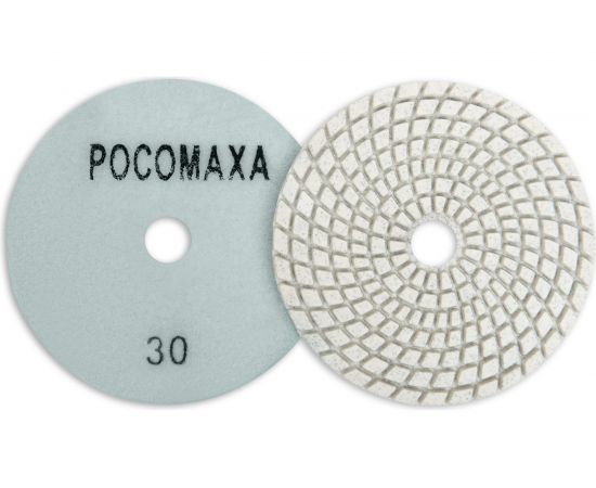 Алмазный гибкий шлифовальный круг (100 мм; зерно 30) мокрая шлифовка РОСОМАХА 150030 – изображение 2
