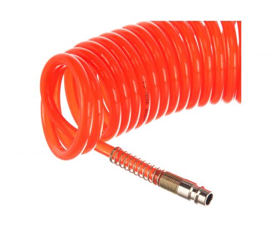 Шланг спиральный воздушный с быстросъемными соединениями PU (5х8 мм; 15 м) Русский Мастер РМ-52312 – изображение 2