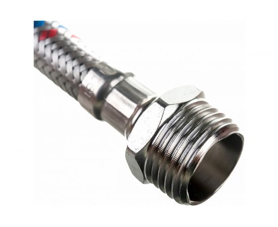 Подводка для воды TР-сантехника нержавеющая сталь, 30 см, в/н 26554 – изображение 3