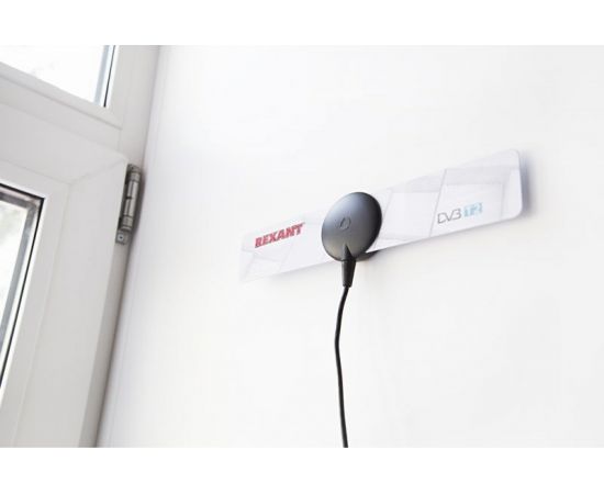 Комнатная активная антенна для цифрового телевидения REXANT RX-257 DVB-T2 34-0257 – изображение 3