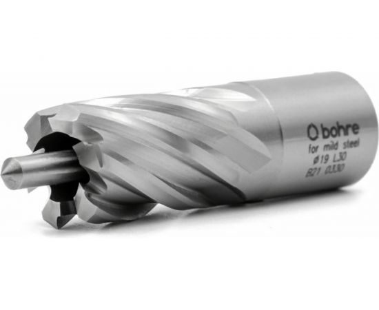 Сверло корончатое по металлу HSS Bohre 19х30 мм КБ010093 – изображение 4