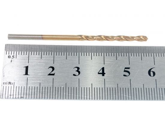 Сверло (10 шт; 2.5 мм; HSS) по металлу Fit 34125 – изображение 4