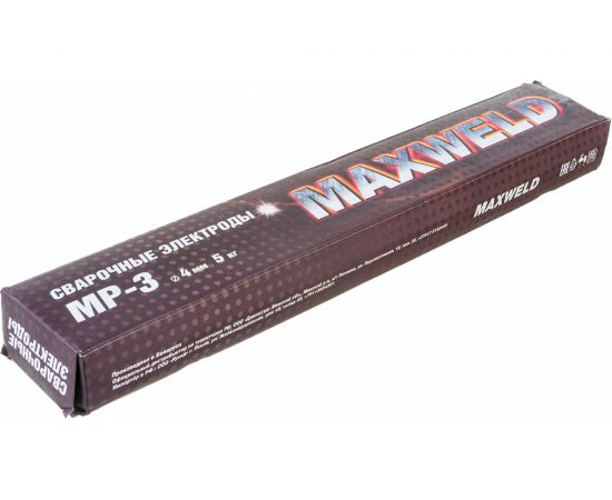 Электроды МР-3 (4 мм; 5 кг) MAXWELD MR45 – изображение 5