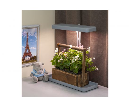 Настольный светильник полного спектра ЭРА FITO20WQLEDG Б0039035 – изображение 5