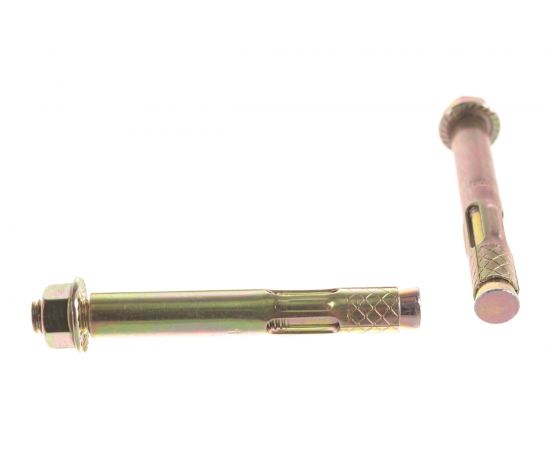 Анкерный болт с гайкой Качественный КРЕПЕЖ 12х100 (12х99) 10 шт 0500037 КЧ 