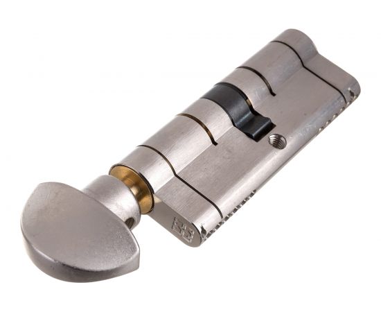 Цилиндровый механизм с вертушкой MOTTURA CP4F414101R 82мм/36+10+36 мат.никель 39453 