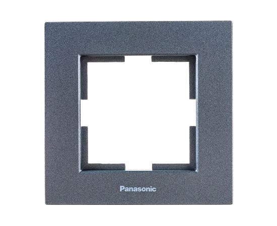 Рамка Panasonic Karre Plus 54802 1м темно-серая WKTF0801-2DG-RES 
