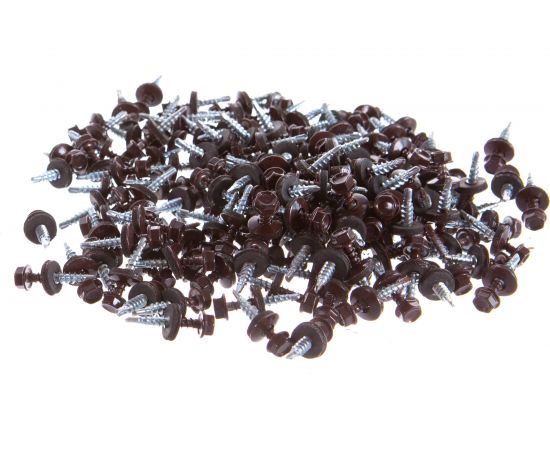 Кровельный саморез Качественный крепеж коричневый 4,8х29 150 шт 0500115 КЧ 