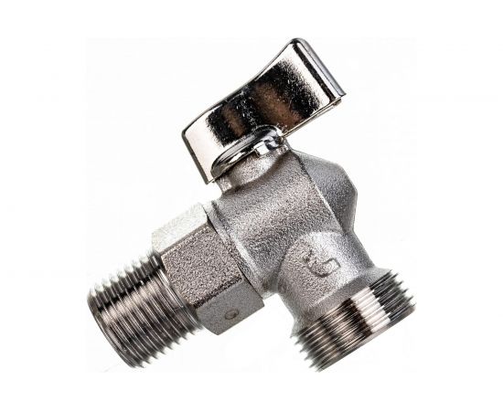 Шаровой кран для стиральных машин ITAP угловой, 1/2x3/4 ART 392 