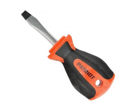 Отвертка SL6x38, CR-V,магнитная, 2-х компонентная рукоятка PATRIOT 350003163 