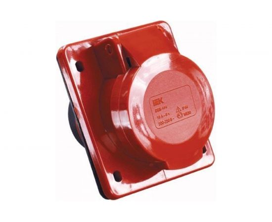 Стационарная розетка для скрытой установки 414 3Р+РЕ 16А 380В IP44 TDM SQ0604-0012 