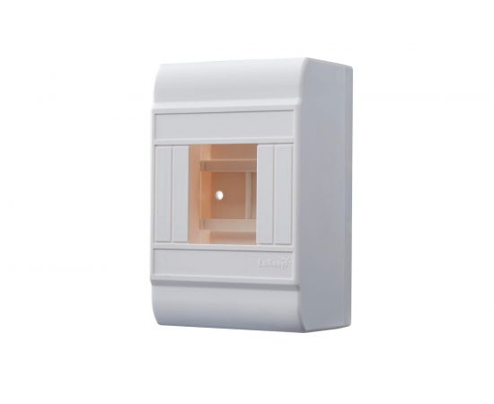 Наружный щитокLezard LUXRAY ШРН-П-S4 пластиковый, распределительный, под 4 модуля 731-2000-0S4 