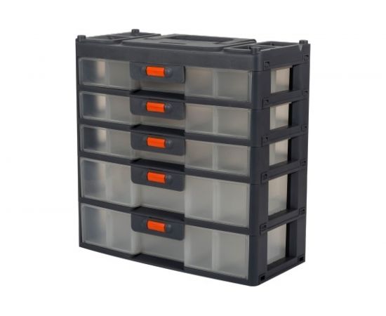 Сет для мелочей Blocker Expert 5 секций серо-свинцовый/оранжевый BR3798СРСВЦОР 