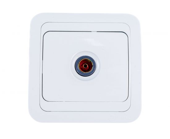 Телевизионная розетка, белая Makel Mimoza 12007 