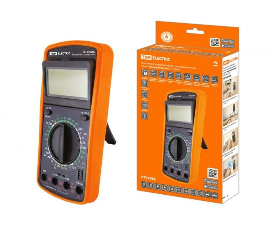 Цифровой мультиметр TDM серия МастерЭлектрик DT9208A SQ1005-0008 