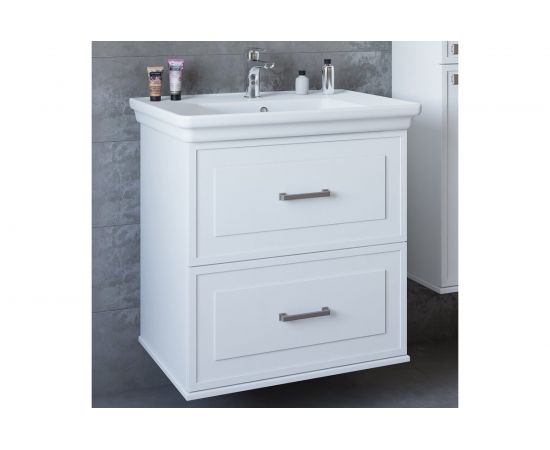 Навесная тумба Sanflor Модена 75 белая С04616 