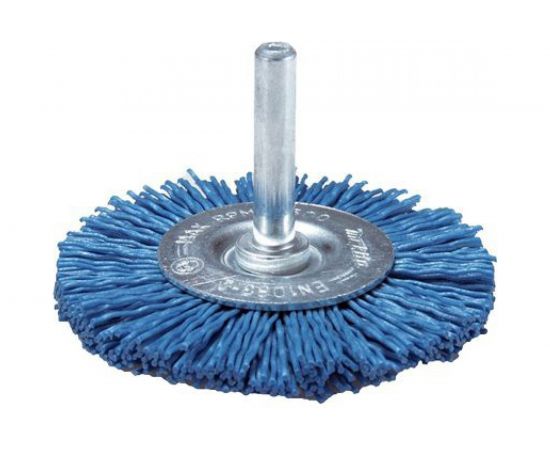 Щетка нейлоновая дисковая (50 мм; Р240; хвостовик 6 мм) Makita D-45624 