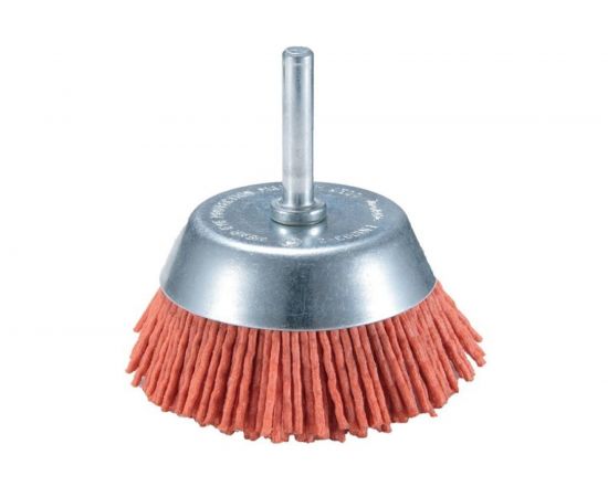 Щетка нейлоновая чашечная (50 мм; Р80; хвостовик 6 мм) Makita D-45509 