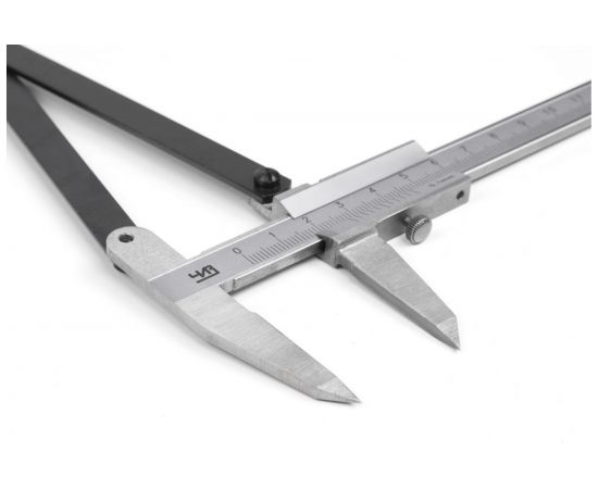 Разметочный штангенциркуль ЧИЗ ШЦРТ- 250 0,1 с твердосплавными губками 136314 – изображение 2