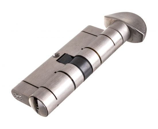 Цилиндровый механизм с вертушкой MOTTURA CP4F414101R 82мм/36+10+36 мат.никель 39453 – изображение 2