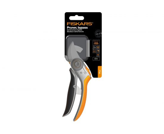 Металлический плоскостной секатор Fiskars Plus PowerLever P751 1057172 – изображение 2