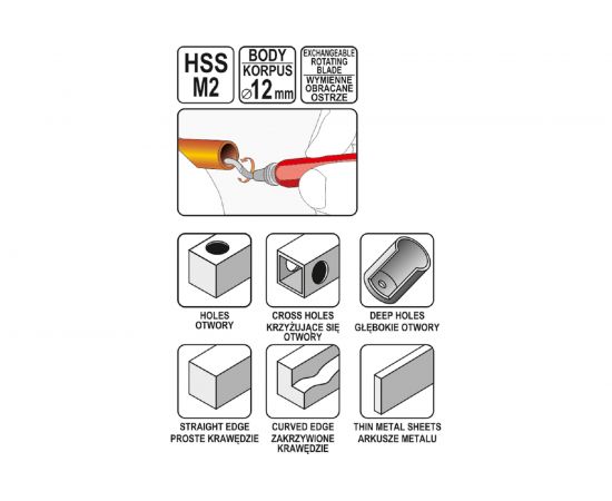 Карандаш-фаскосниматель YATO YT-22360 – изображение 2