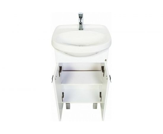 Напольная тумба с раковиной Orange Рио 50, белый глянец Ri-50TU+RA – изображение 3