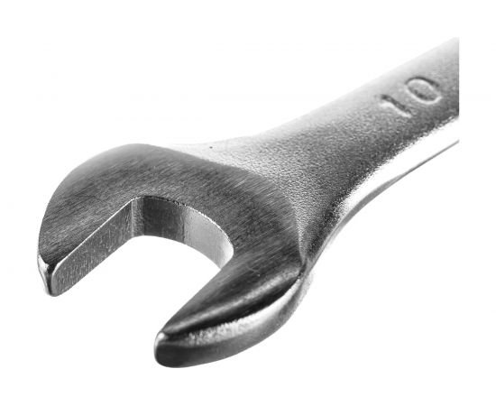 Комбинированный ключ 10мм на держателе сатинированный ЭВРИКА ER-31010 – изображение 3