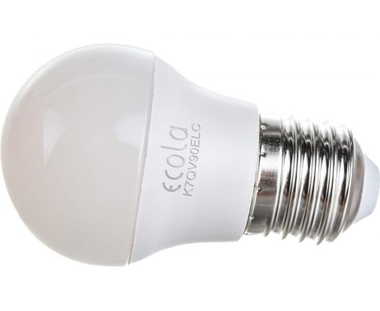 Светодиодная лампа Ecola globe LED Premium 9,0W G45 220V E27 4000K шар /композит/ 82x45 K7QV90ELC – изображение 3