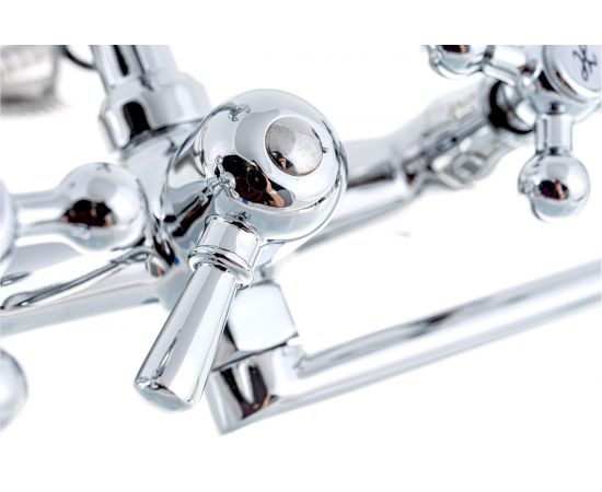 Смеситель для ванны LEDEME длинный излив, 30 мм керамика L2319 806430 – изображение 3